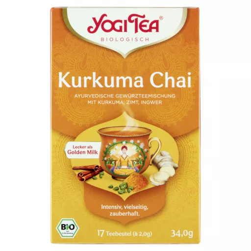 Yogi Tea Kurkuma Chai filteres tea 17 db