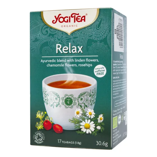 Yogi Tea Bio Relax nyugtató tea 17db