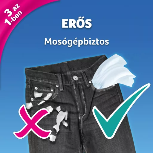 Zewa Deluxe papírzsebkendő 90 db