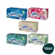 Zewa Deluxe Design dobozos illatmentes papír zsebkendő 3 rétegű 90 db 1 doboz - többféle