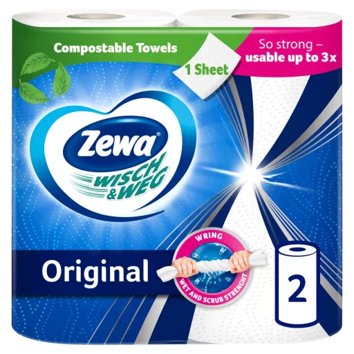 Zewa Wisch and Weg háztartási törlőpapír 2 db