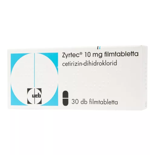 Zyrtec 10 mg filmtabletta 30 db