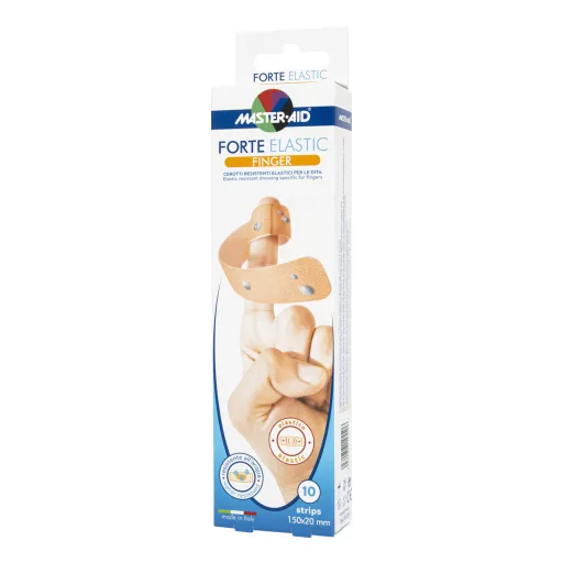 Master-Aid Forte Elastic Finger vízálló rugalmas sebtapasz ujjakra 10 db