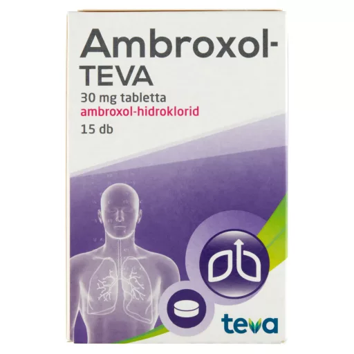 Ambroxol-Teva 30 mg tabletta 15 db