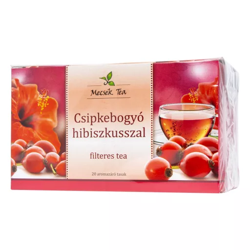 Mecsek csipkebogyó hibiszkusszal filteres tea 2 g 20 db