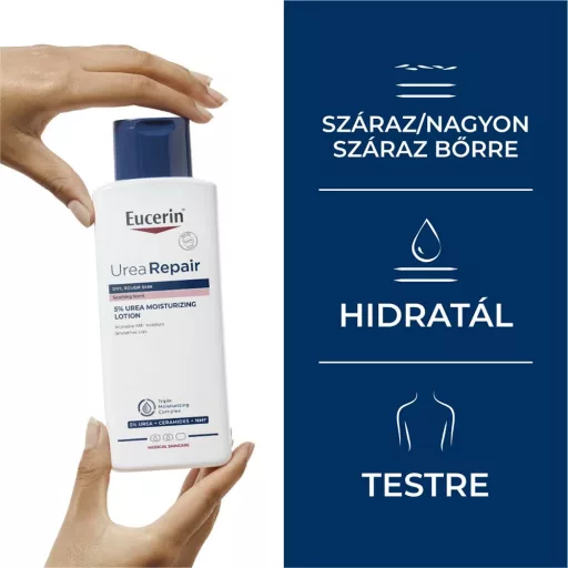 Eucerin UreaRepair 5% Urea illatosított testápoló 250 ml