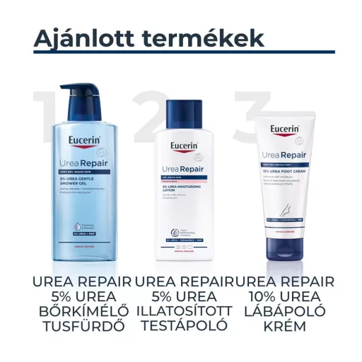 Eucerin UreaRepair 5% Urea illatosított testápoló 250 ml