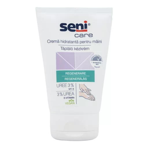 Seni Care tápláló kézkrém 3% urea 100 ml