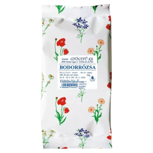 Gyógyfű bodorrózsa szálas tea 50 g