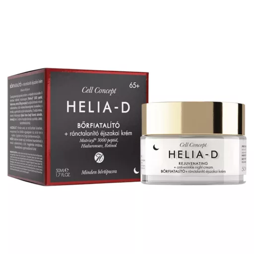Helia-D Cell concept bőrfiatalító+ ránctalanító éjszakai krém 65+ 50 ml