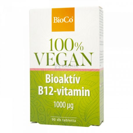 Bioco 100% vegan bioaktív B12-vitamin 1000 mg 90 db
