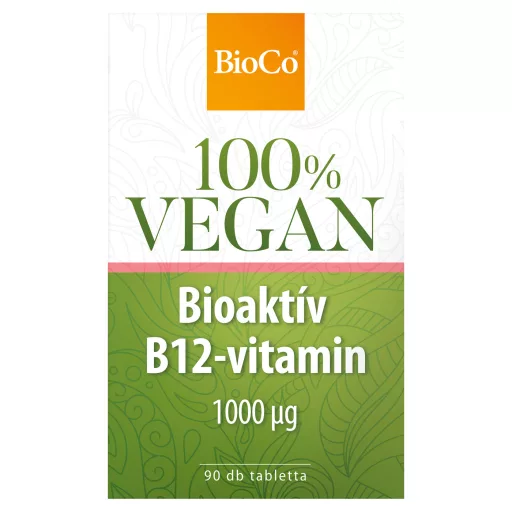 Bioco 100% vegan bioaktív B12-vitamin 1000 mg 90 db