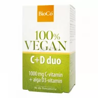 Bioco 100% vegan C+D duo 1000 mg C + alga D3 90 db