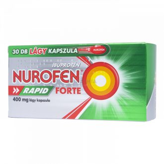 Nurofen Rapid Forte 400 mg lágy kapszula 30 db
