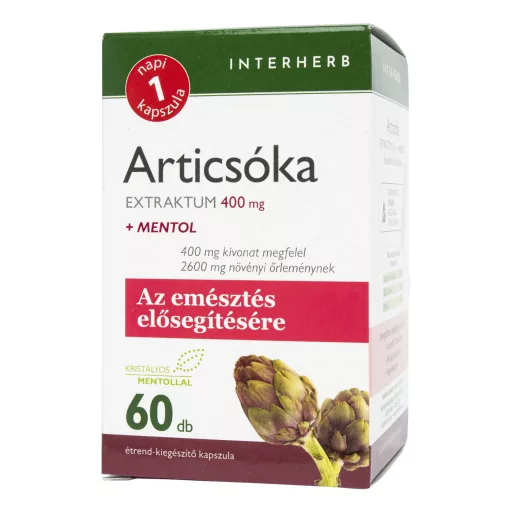 Interherb  "Napi 1" Articsóka extraktum kapszula 60 db