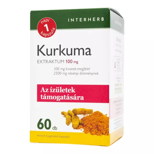Interherb Napi 1 kurkuma extraktum kapszula 60 db
