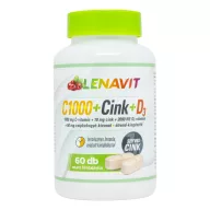  Lenavit C-vitamin 1000 mg + szerves cink + D3-vitamin + csipkebogyó filmtabeltta 60 db
