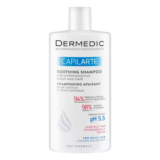 Dermedic Capilarte nyugtató sampon érzékeny, irritált fejbőrre 300 ml