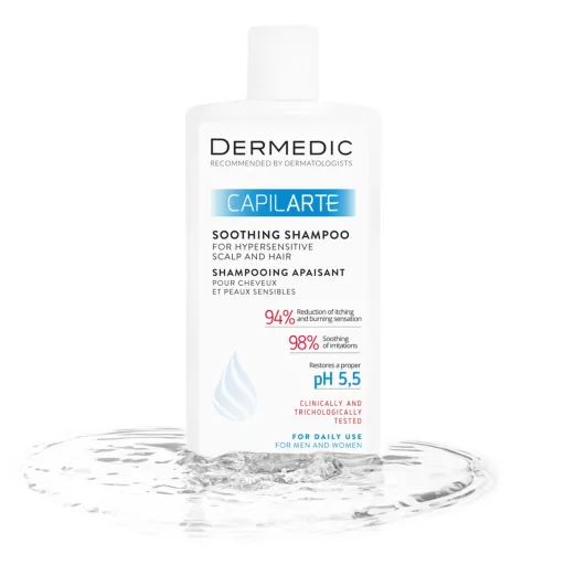 Dermedic Capilarte nyugtató sampon érzékeny, irritált fejbőrre 300 ml