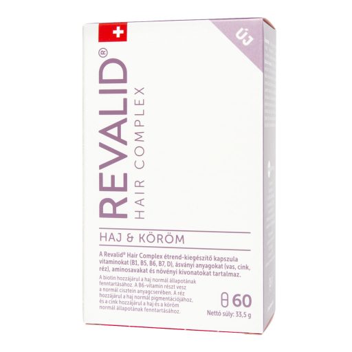 Revalid Hair Complex haj és köröm kapszula 60 db