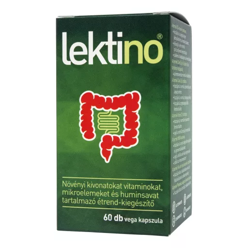 Lektino étrendkiegészítő kapszula 60 db