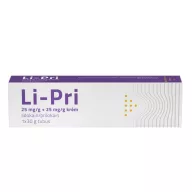 Li-Pri 25 mg/g + 25 mg/g krém 30 g