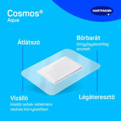 Cosmos Aqua sebtapasz vegyes méret 20 db