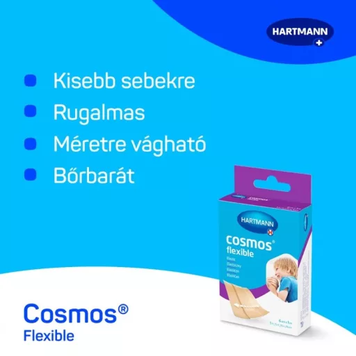 Cosmos Flexible sebtapasz 6 cm × 1 m