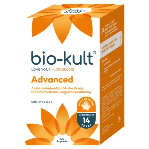 Bio-Kult Advanced étrend-kiegészítő kapszula 120 db