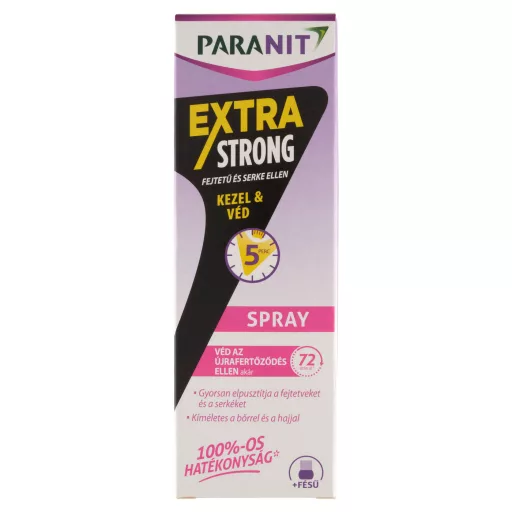 Paranit Extra Strong spray fejtetű és serke ellen 100 ml