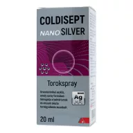 Coldisept Nanosilver torokspray 20 ml