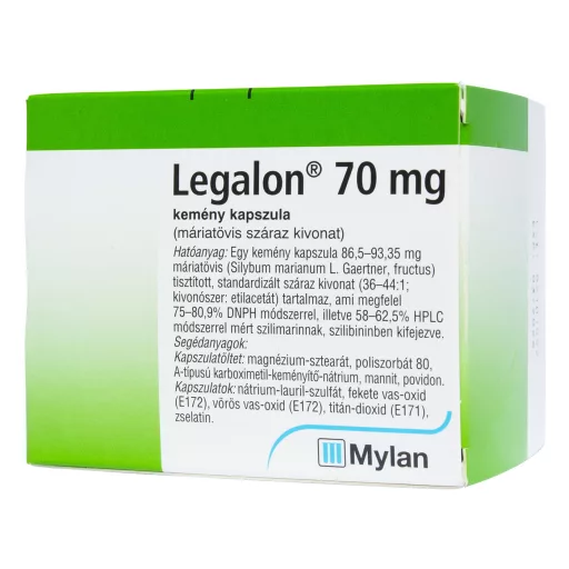 Legalon 70 mg kemény kapszula 100 db