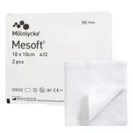 Mesoft steril kötszer 10 x 10 cm 2 db