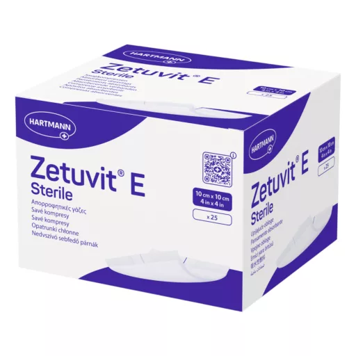 Zetuvit E steril sebpárna 10 x 10 cm 25 db