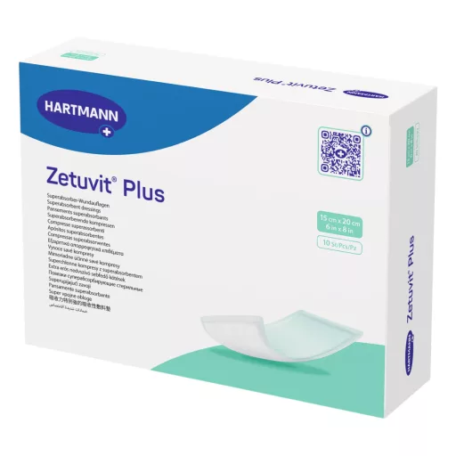 Zetuvit Plus steril sebpárna 15 x 20 cm 10 db
