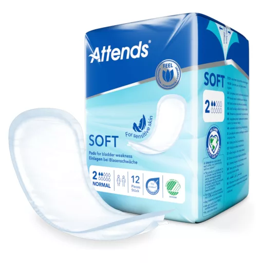 Attends Soft Normal 2-es inkontinencia betét 413 ml 30 db