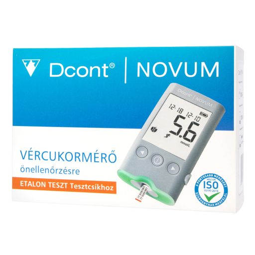 D-Cont Novum vércukorszintmérő
