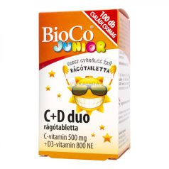 Bioco C+D duo Junior rágótabletta 100 db