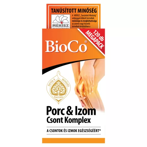 BioCo Porc & Izom Csont Komplex étrend-kiegészítő tabletta 120 db