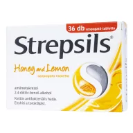 Strepsils Honey and lemon szopogató tabletta 36 db