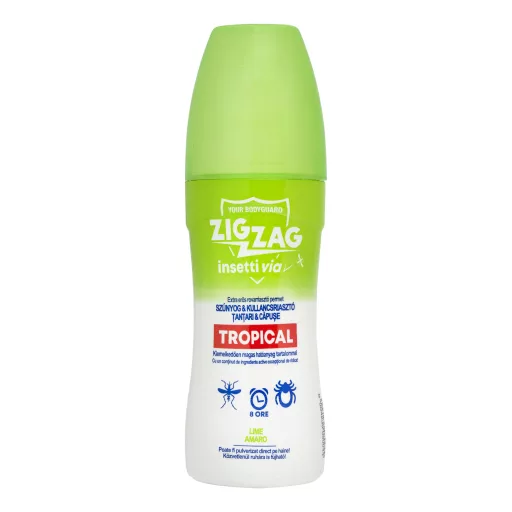 ZigZag Tropical szúnyog- és kullancsriasztó lime illatú permet 100 ml