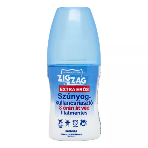 ZigZag Extra szúnyog- és kullancsriasztó extra erős illatmentes permet 50 ml