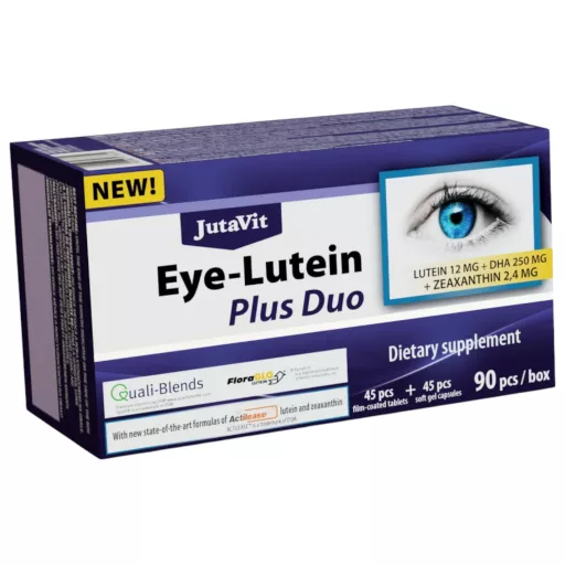 JutaVit Szem Lutein Plusz Duo tabletta és lágyzselatin kapszula  45 + 45 db