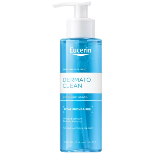 Eucerin DermatoClean mélytisztító, habzó arclemosó zselé 200 ml