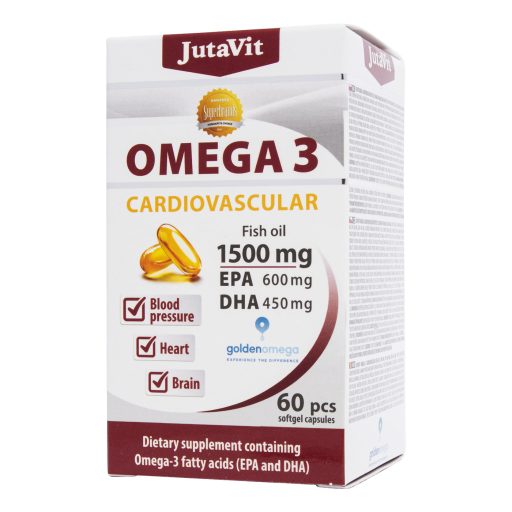 JutaVit Omega 3 Cardiovascular 1500 mg tabletta 60 db