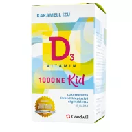 Goodwill D3-vitamin Kid 1000 NE rágótabletta 90 db