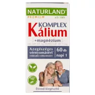   Naturland Kálium + magnézium étrend-kiegészítő kapszula 60 db