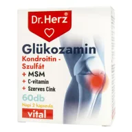   Dr. Herz Glükozamin + Kondroitin-szulfát + MSM kapszula 60 db