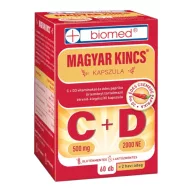 Biomed Magyar Kincs C+D-vitamin kapszula 60 db 