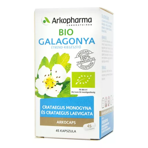 Arkocaps Bio Galagonya kapszula 45 db